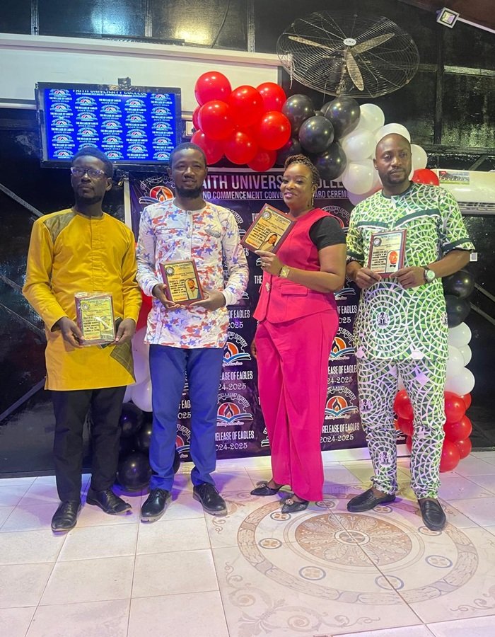 Celebrating Excellence at Faith University College: Teachers and Students Honored on November 28, 2025.